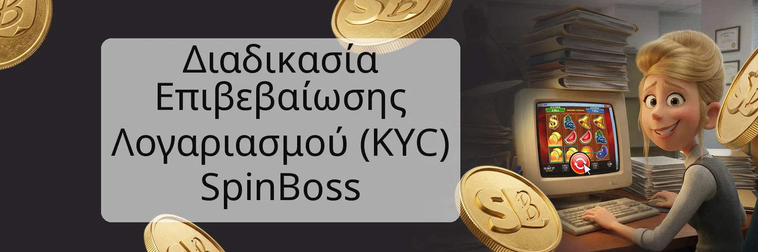 Διαδικασία Επιβεβαίωσης Λογαριασμού (KYC) SpinBoss