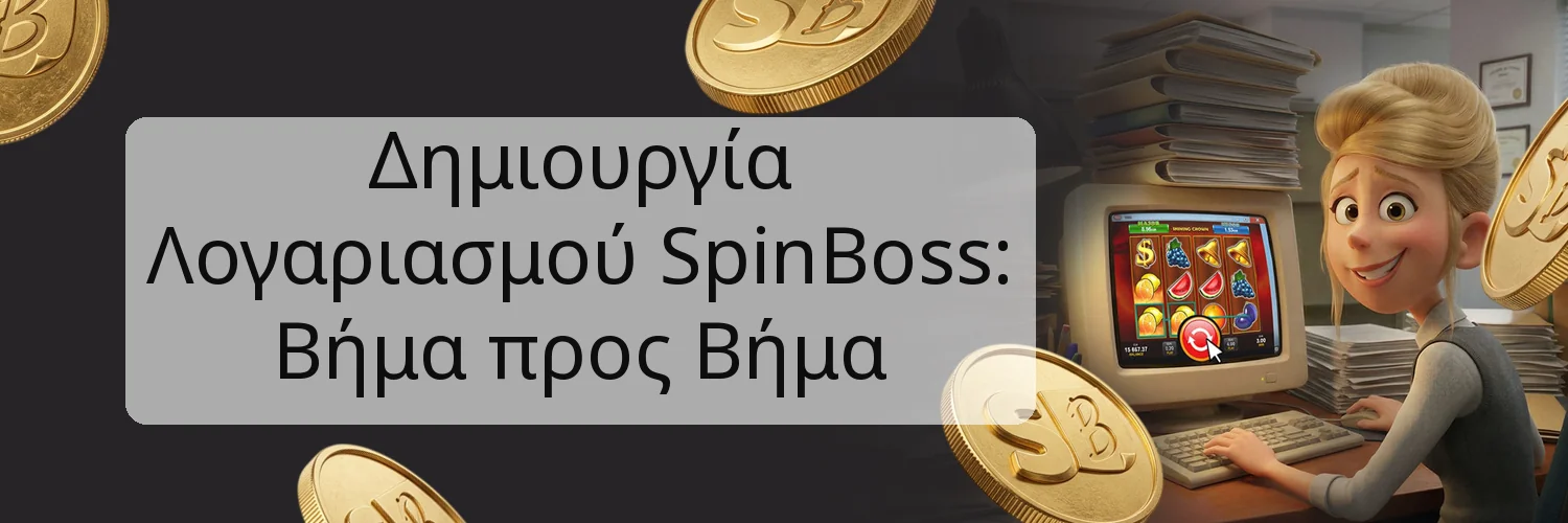 Δημιουργία Λογαριασμού SpinBoss: Βήμα προς Βήμα